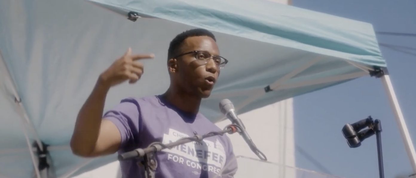 Screenshot/YouTube/Christian Menefee for Congress | TX-18